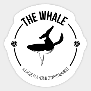 Crypto Whale Sticker